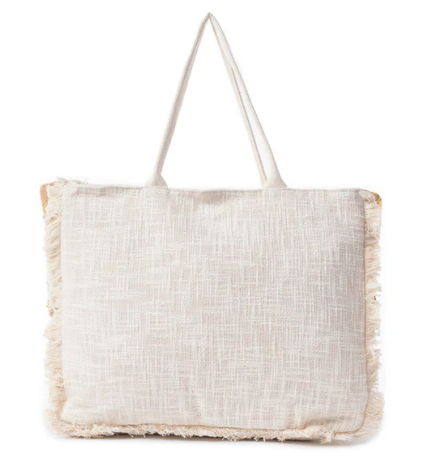 Sonoran Starlight Weekender Bag in Brown & White