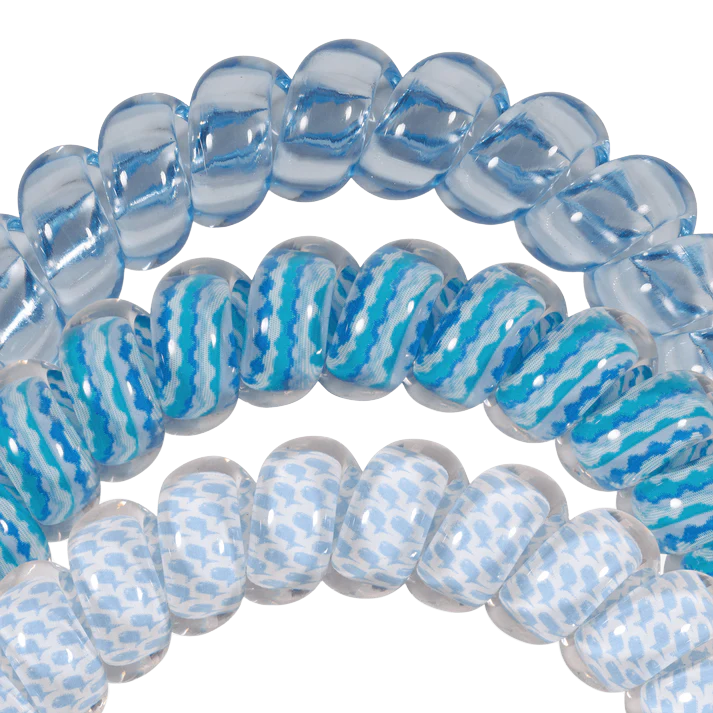 Teleties Summer Sky Hair Ties - Large