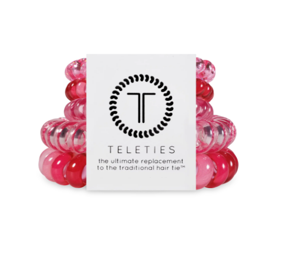 Teleties Multi Pack Hair Ties - Blushing
