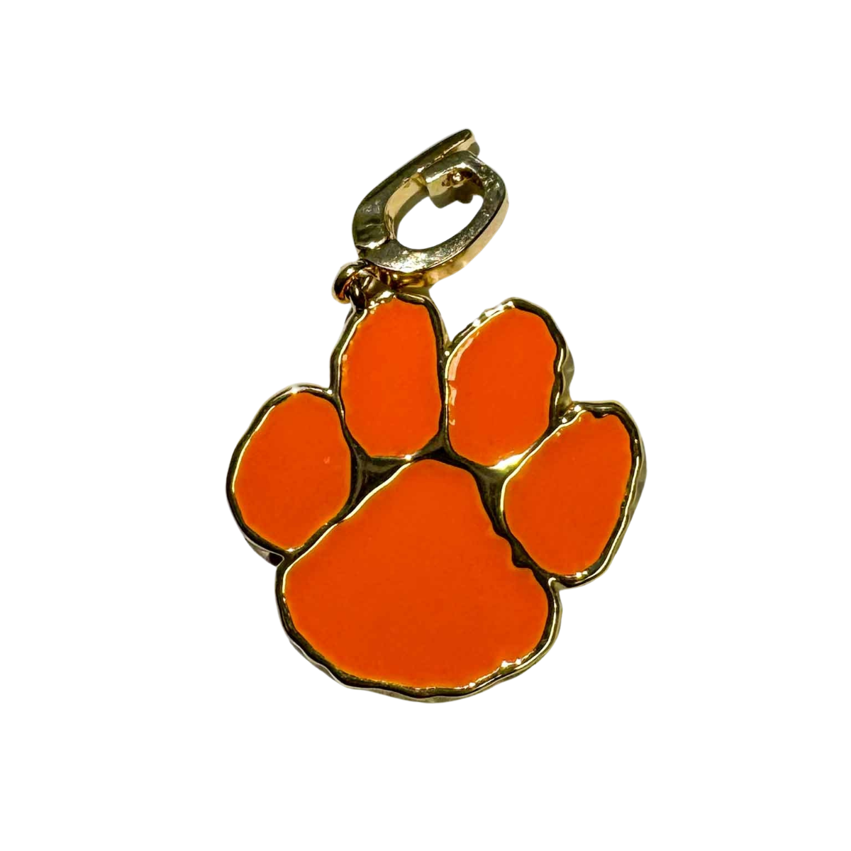 Michelle McDowell Sophie Luxe Clemson Tiger Paw Print Charm