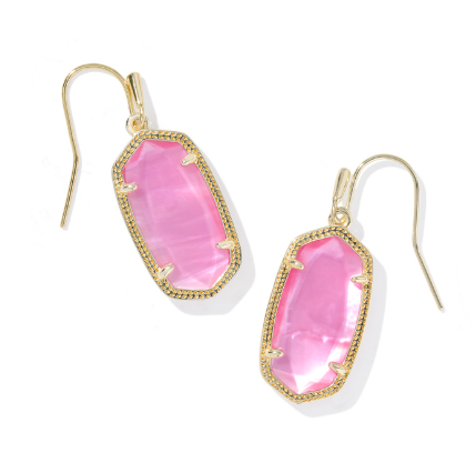 Kendra Scott Dani Drop Earrings in Gold Azalea Illusion