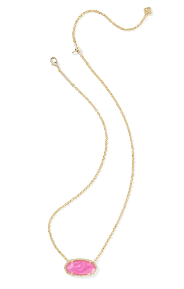 Kendra Scott Elisa Statement Short Necklace in Gold Azalea Illusion