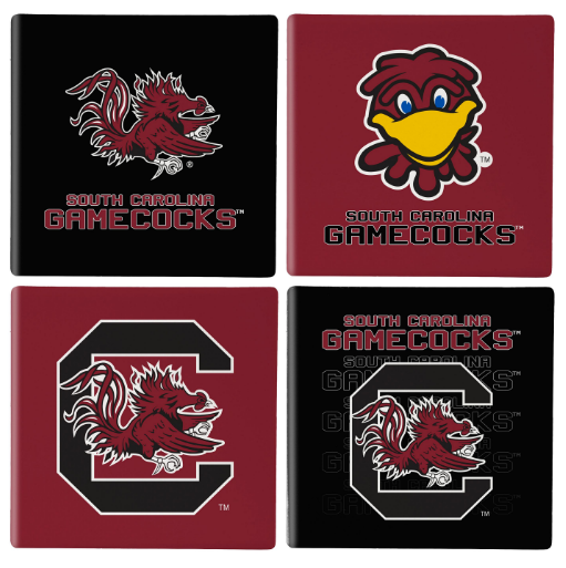 University of South Carolina Ceramic Coasters Set
