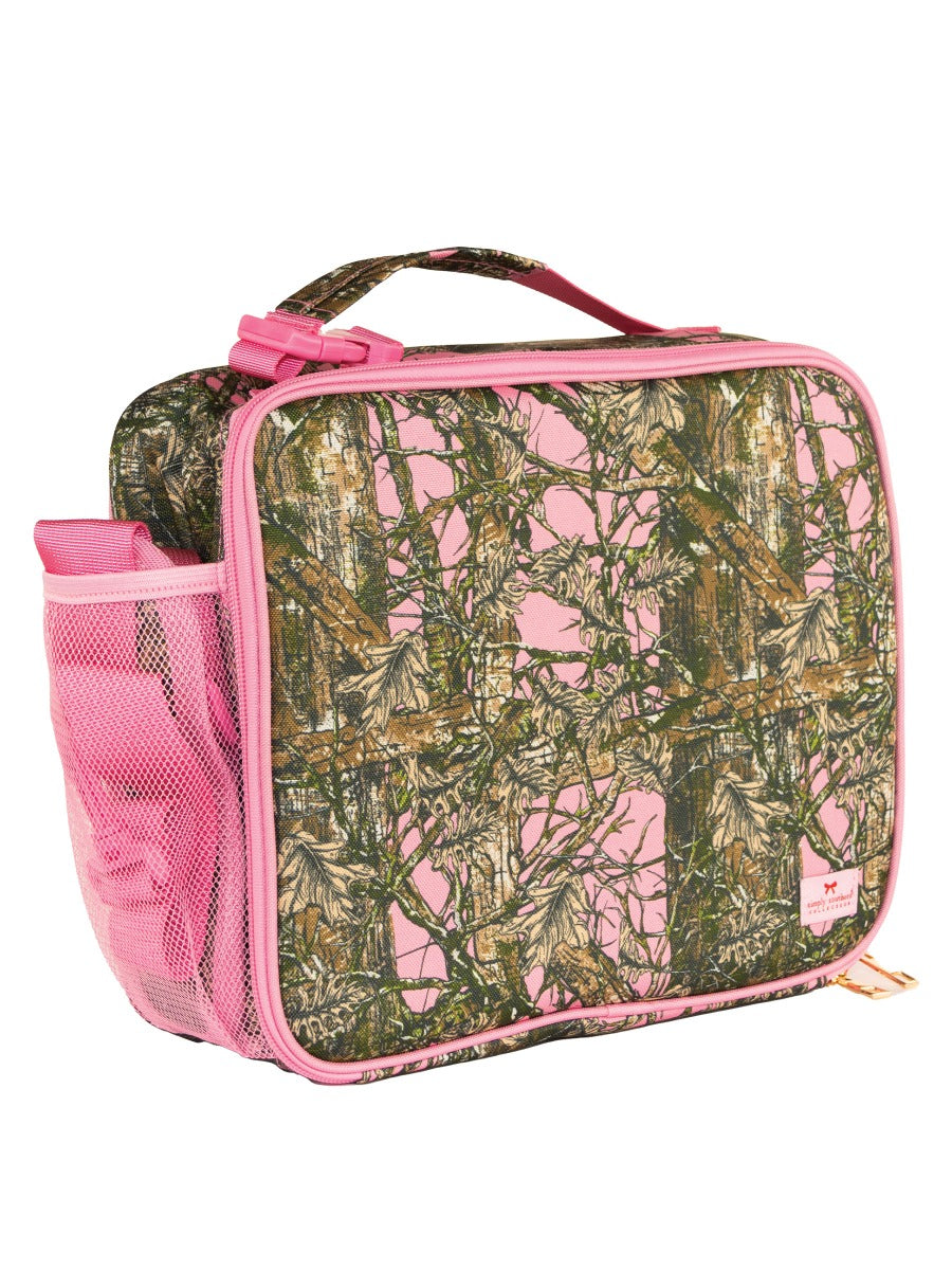 Simply Southern School Lunch Box - Camo Pink