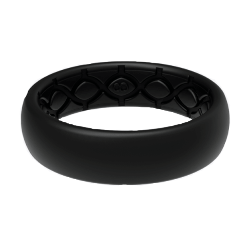Groove Life Essential Thin Ring in Black