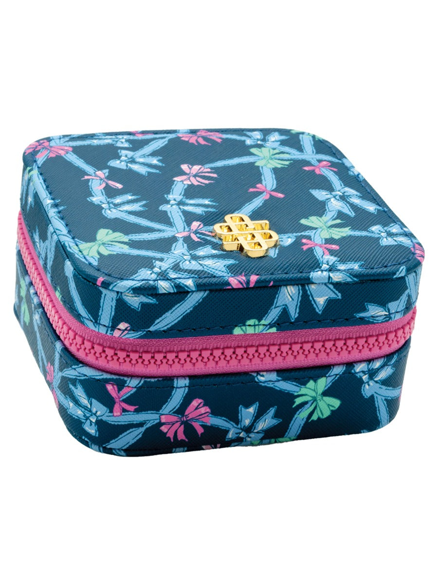 Simply Southern Jewelry Case - Blue Ribbon