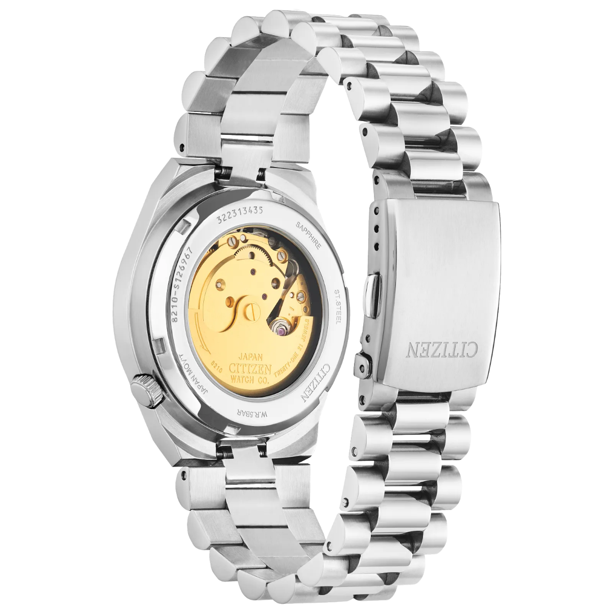 Citizen Men's Silver TSUYOSA Automatic Watch