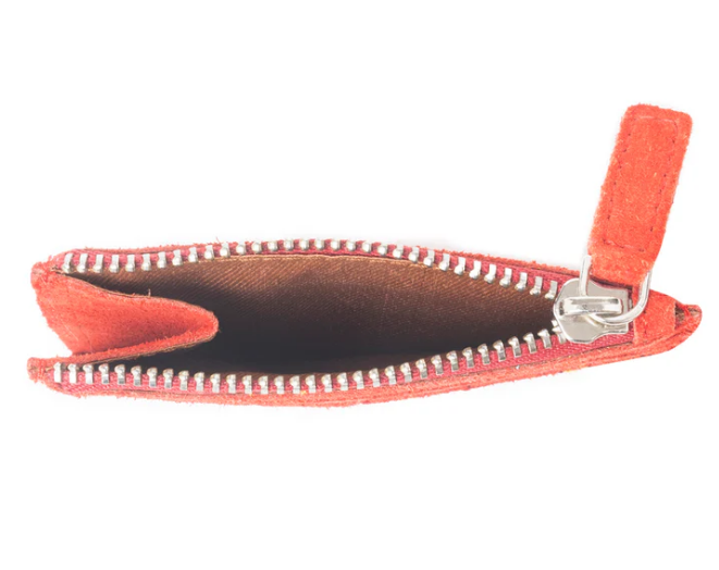 Myra Bag Cactus Sky Western Embroidered Credit Card Holder in Red