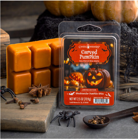 Carved Pumpkin Limited Edition 2.5oz Halloween Wax Melt