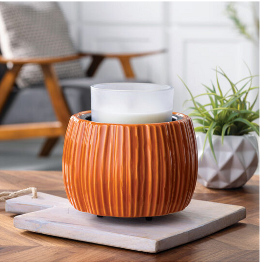 Harvest Pumpkin Crock Candle Warmer