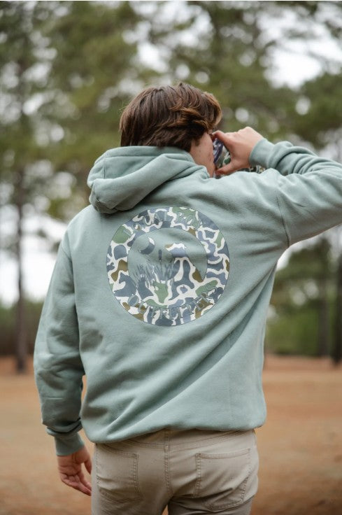 Local Boy Brushwood Hoodie - Original Localfage Bluff in Dust Green