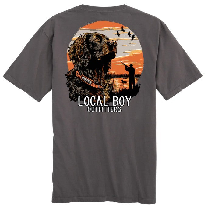 Local Boy Boykin Dream Short Sleeve T-Shirt in Thunderhead Gray