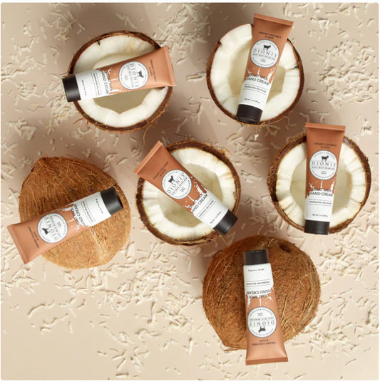 C33303 Dionis Goat Milk Hand Cream in Creamy Coconut & Oats