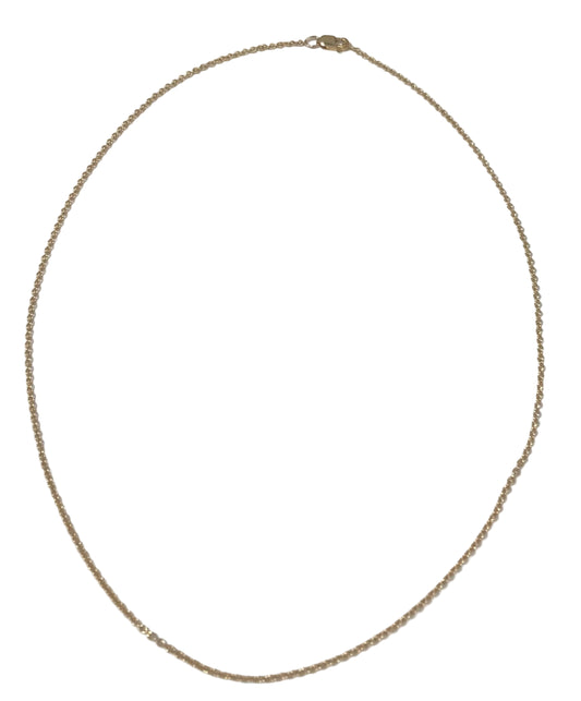 1523 14/20 Gold Filled Cable Chain with Lobster Clasp