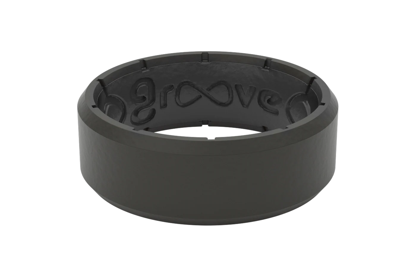 R7-006 Groove Life Edge Black Ring