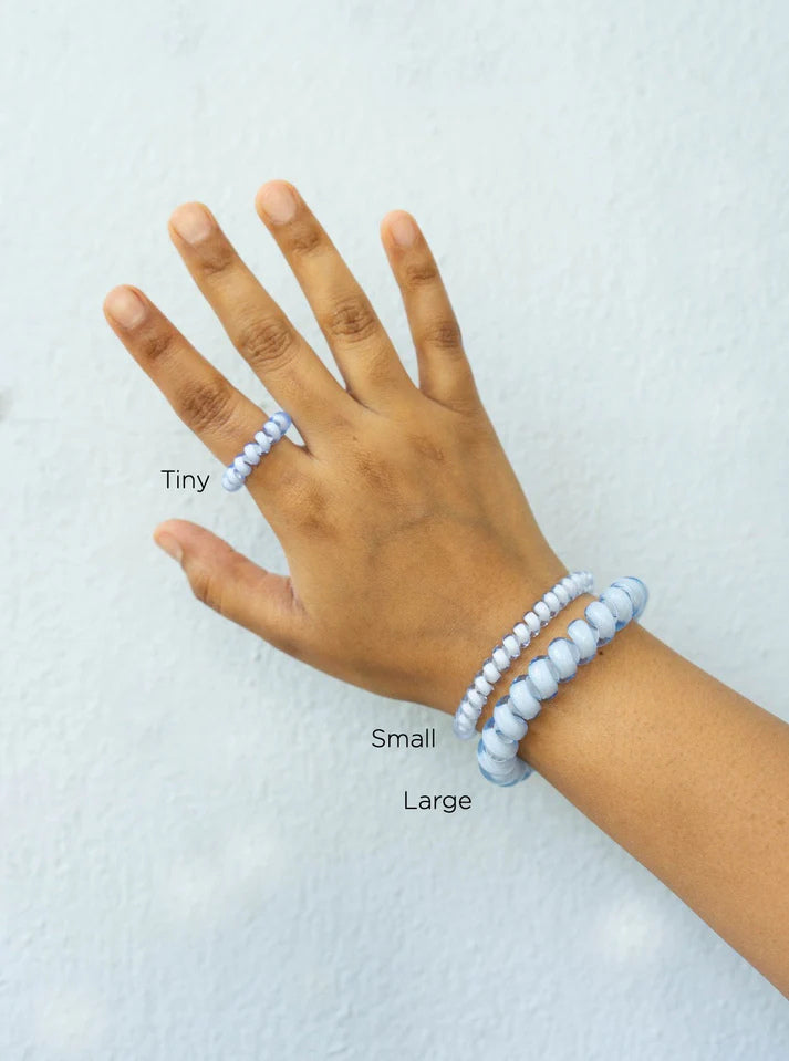 Teleties Small Hair Ties - Calming Coral