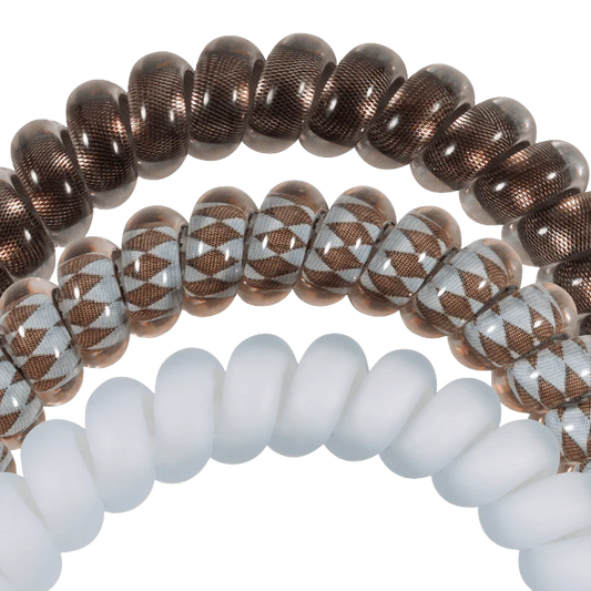 Teleties Large Hair Ties - Truly Taupe