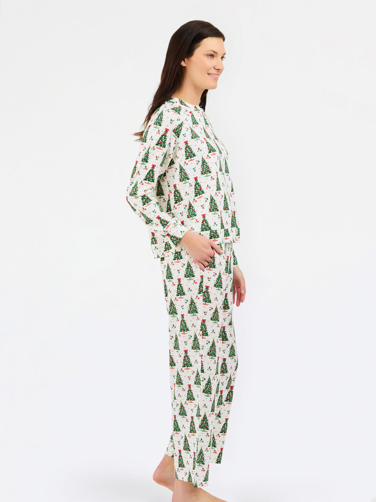77496 Mary Square PJ Annie Long Sleeve Long Pant Christmas Magic S-XL 0