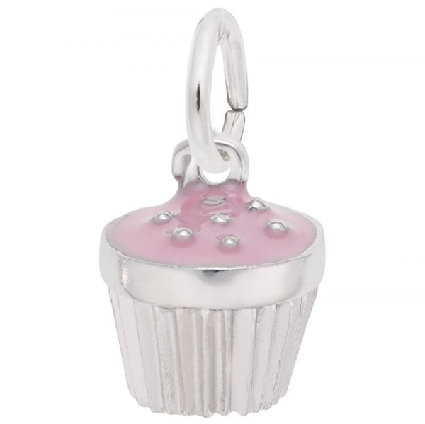 Rembrandt Pink Cupcake Charm