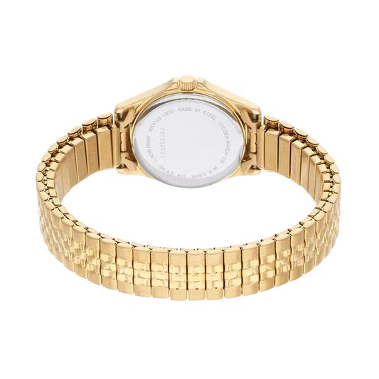 EQ2002-91P Citizen Quartz Gold Dial Ladies Watch