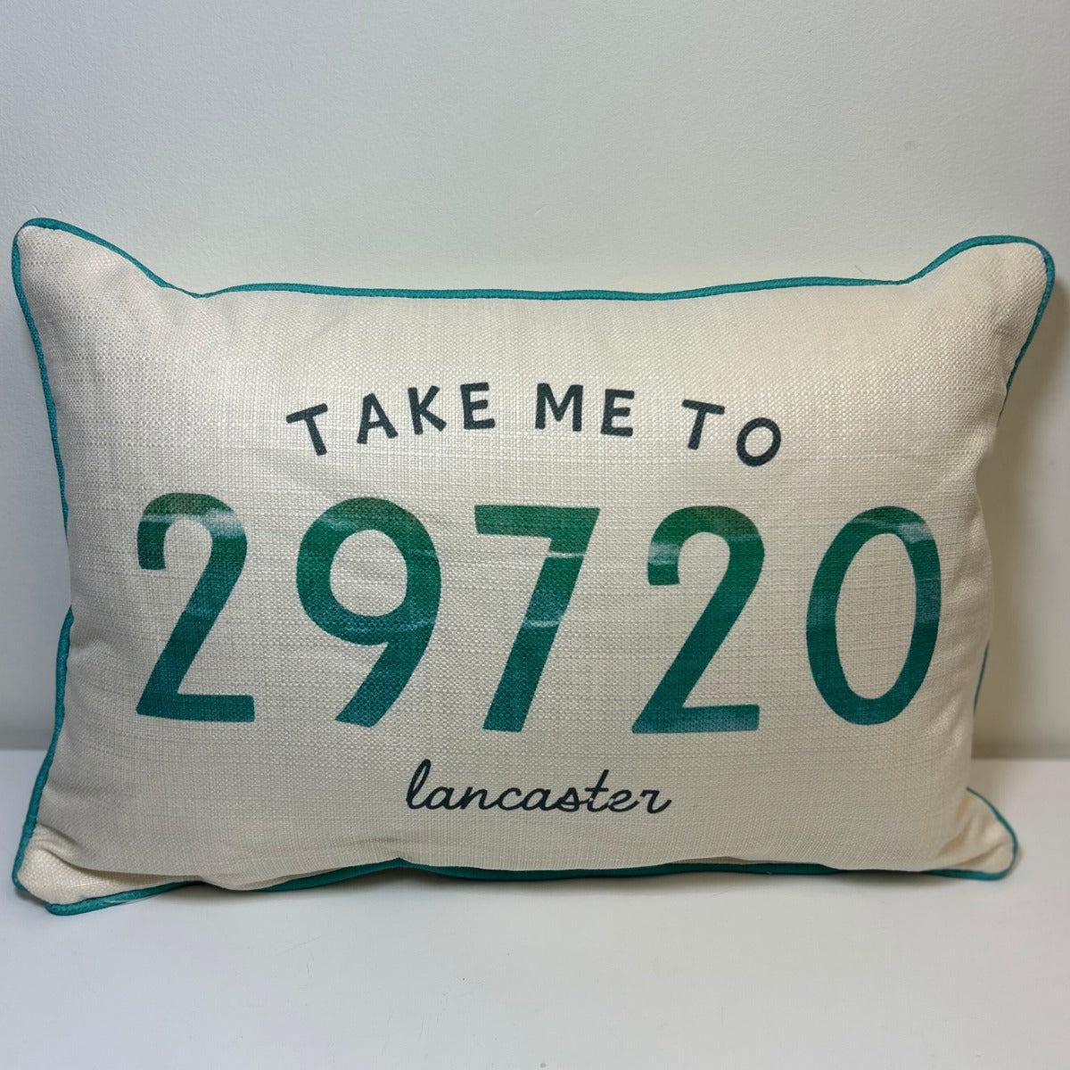 Take Me To Lancaster Zip Code Pillow