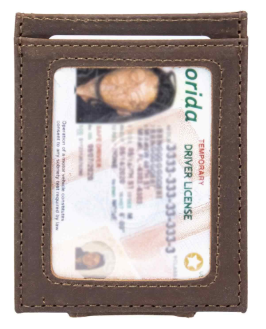 USC-IWT5-CRZH-LBR Zep-Pro Gamecock Front Pocket Magnetic Wallet