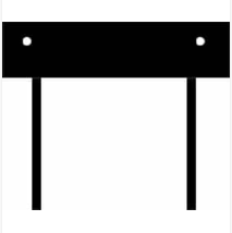 8554 Custom Decor Yard Decor Stand