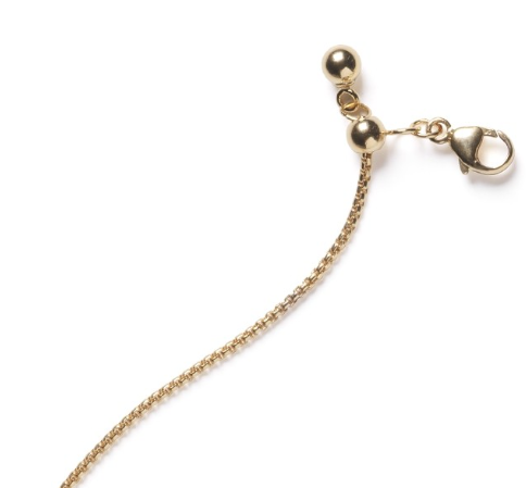 MSC2853 Southern Gates Gold Filled Rounded Box Chain Adjustable