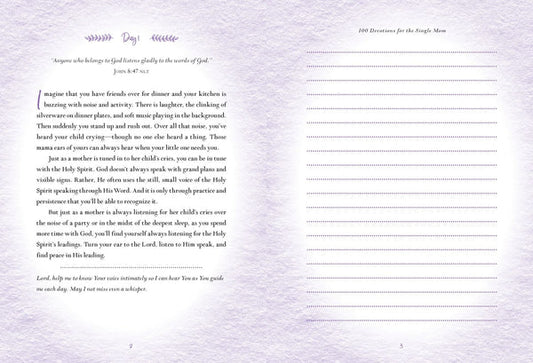 9780310140788 Harper Collins 100 Devotions for the Single Mom