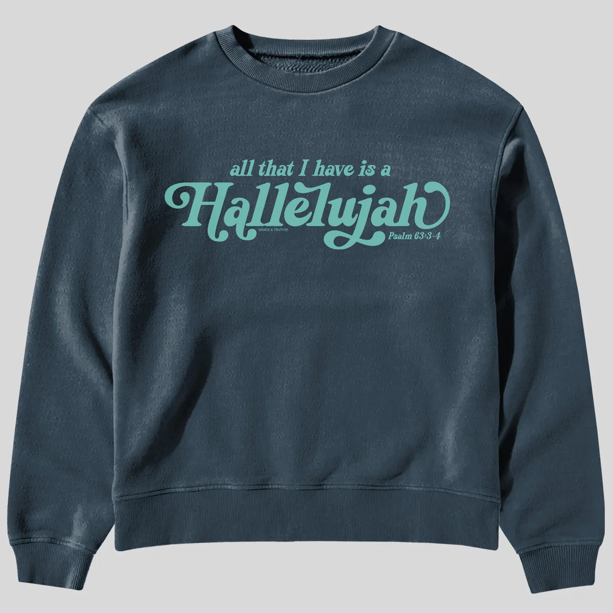 ASW5423 Kerusso Women's All That I Have is A Hallelujah Sweatshirt 0