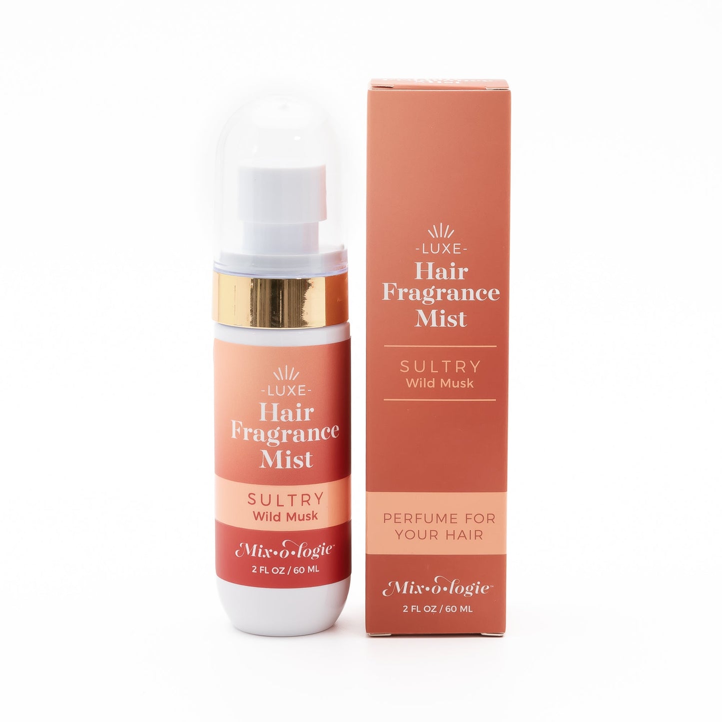 Mix-o-logie Luxe Hair Fragrance Mist 60ml - Sultry Wild Musk