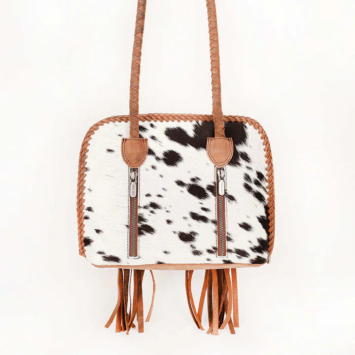 LW-SS25-048-SB Myra Loyal West Tucson Cowhide Suave Large Bag