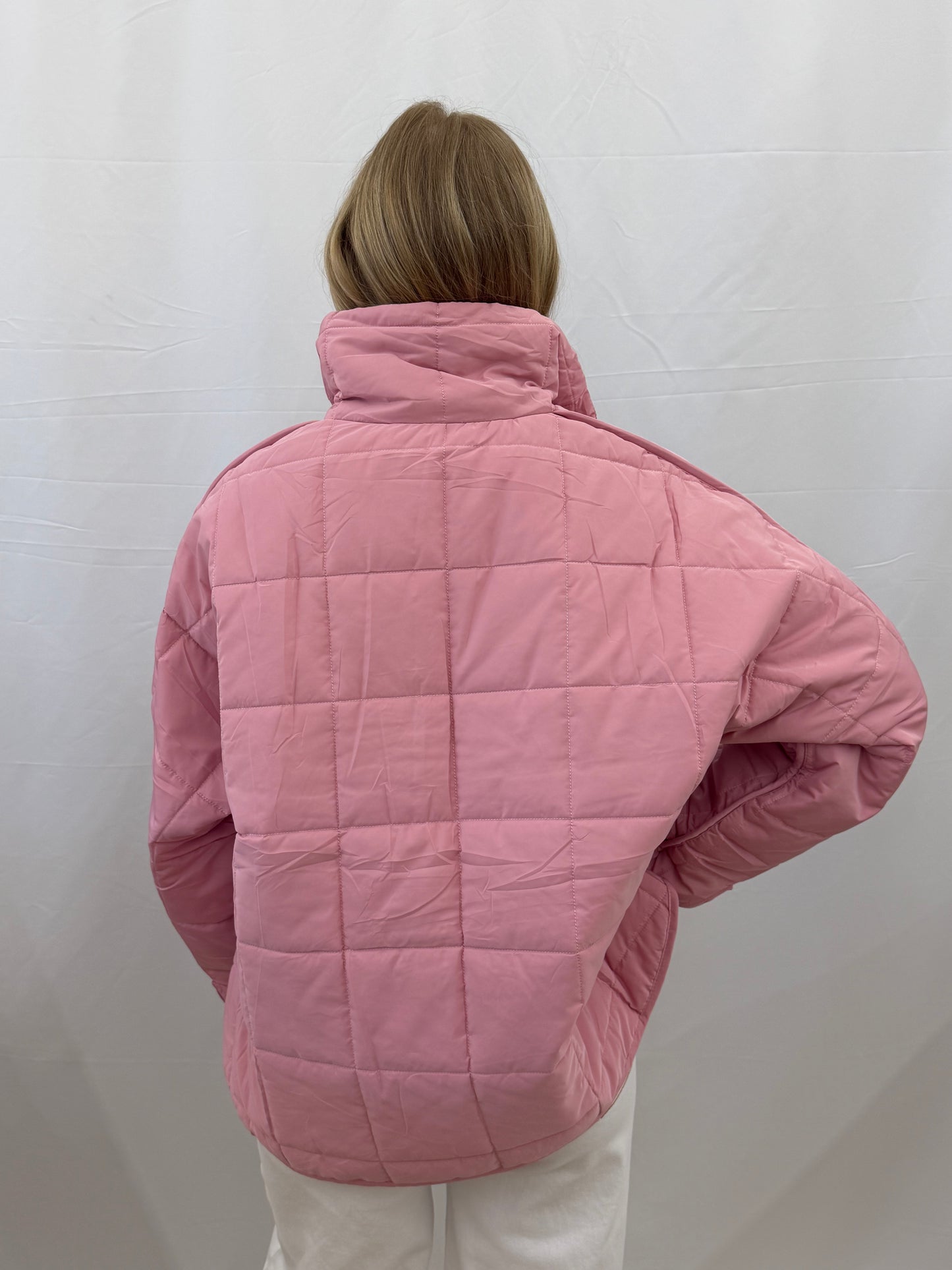 KDC-PLVR-13-LPK Katydid Lt Pink Puffer Pullover