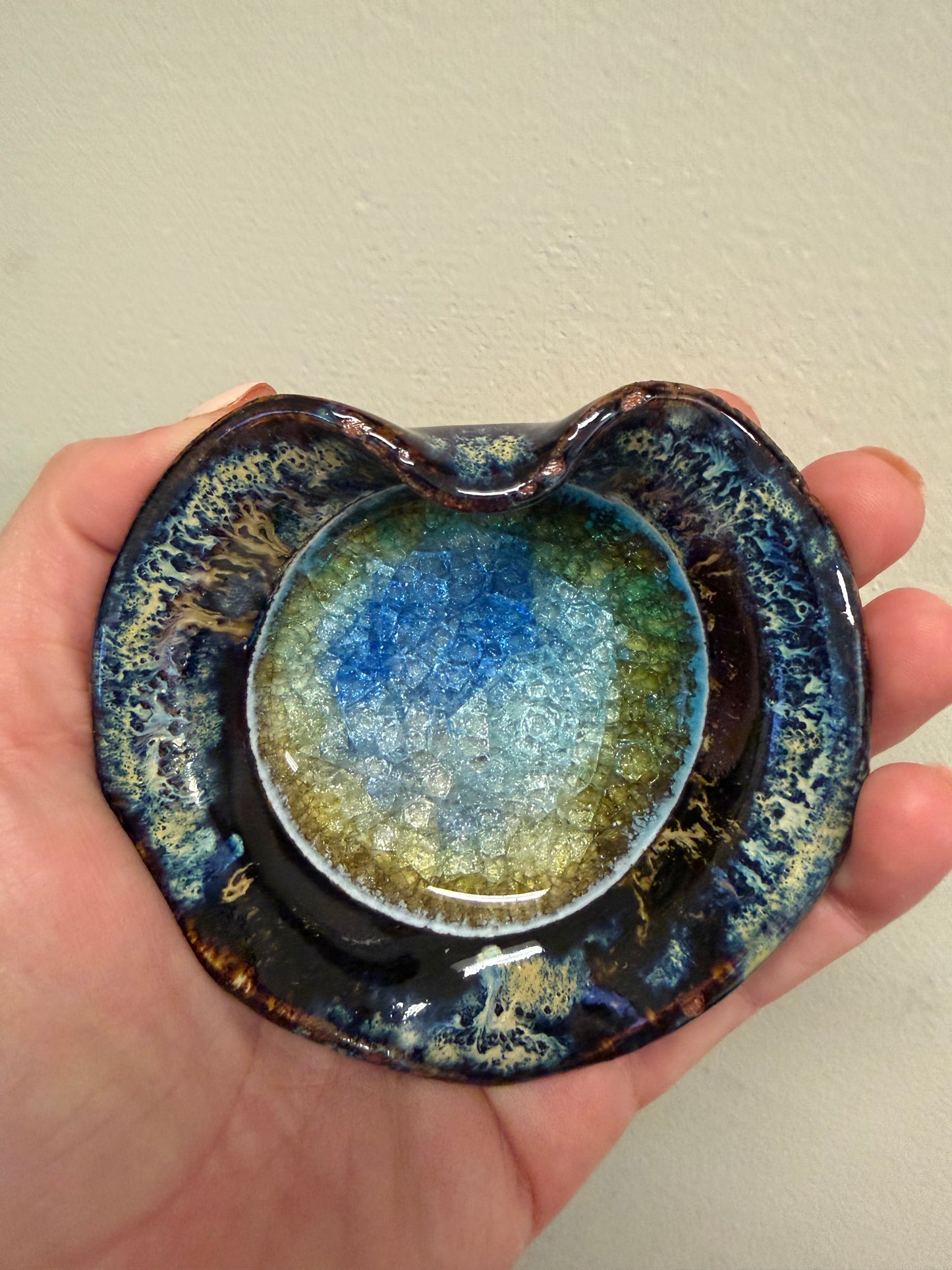 Down to Earth Potter Little Heart Dishes Made in USA