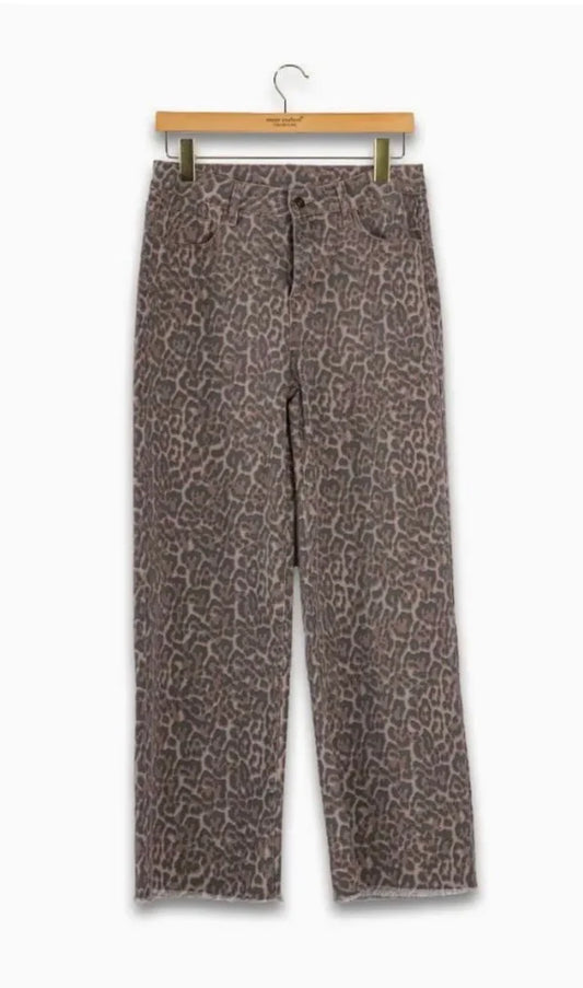 PP-0126-PNT-DNM-LRPD Simply Southern Denim Leopard Pants