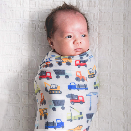 1W-28JJ-LN12 Copper Pearl Diesel Knit Swaddle Blanket