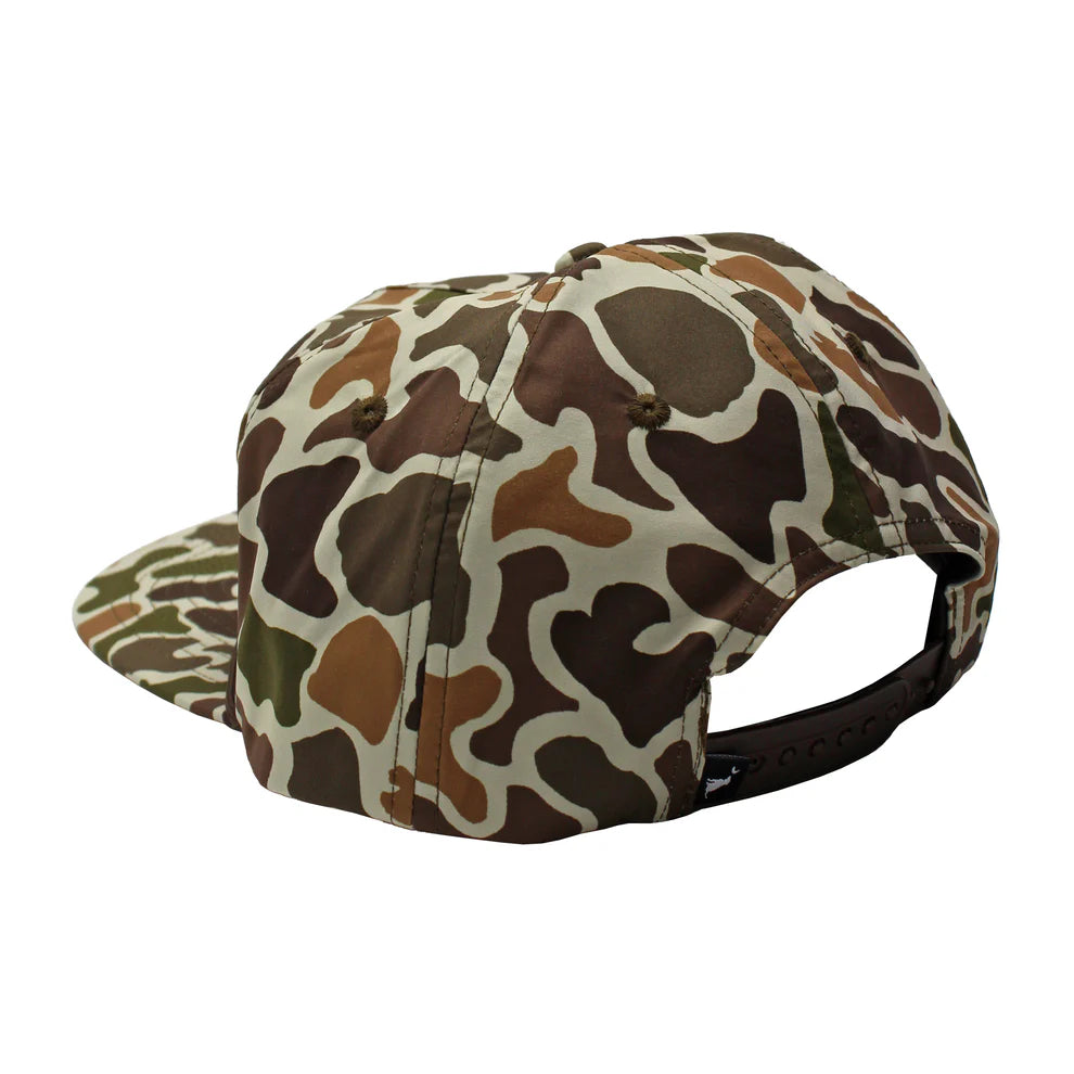 L0500037 Local Boy Youth Woven Patch Rope Hat Localflage Vintage