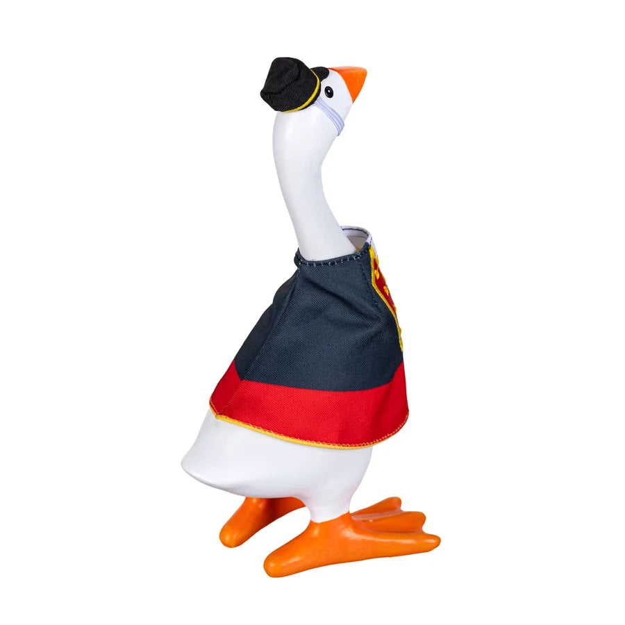 TAJD98TAF Evergreen Gordy the Desktop Goose Hillside Pasture Table Decor Fabric Accessory Set, Nutcracker 0