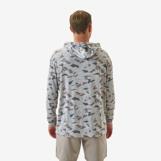 PH-TDESC Burlebo Performance Hoodie - Topo Desert Camo