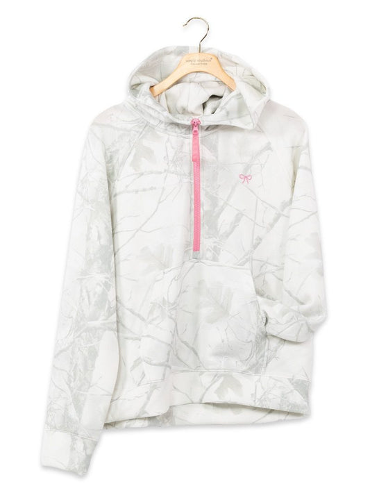 PP-0226-HD-ALARA-WTCAMO Simply Southern Women's White Camo Hoodie