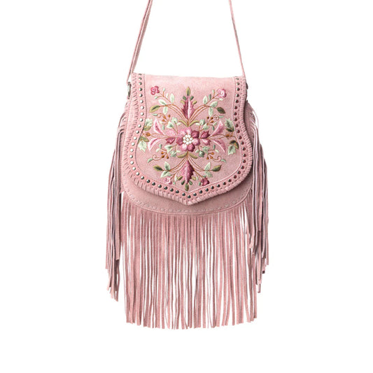 S-12997 Myra Mojave Meadow Leather Bag in Old Rose