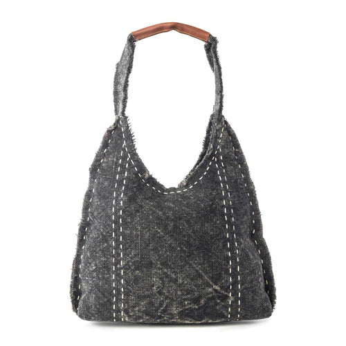S-13268 Myra Bag Ravencliff Shoulder Bag in Midnight Stitch