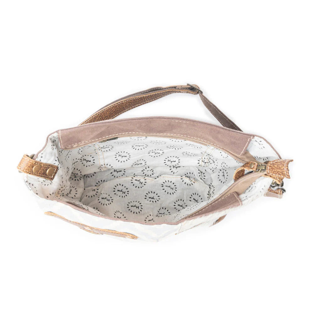 S-1343 Myra Washed-Out Side Pocket Shoulder Bag