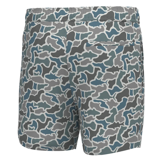 L1600021 Local Boy Bayview Swim Trunk Fish Camo