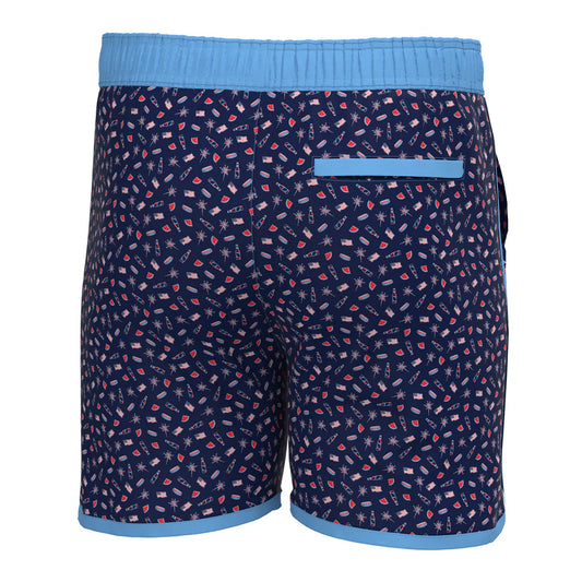 L1600020 Local Boy Wando Swim Trunks Land of the Free