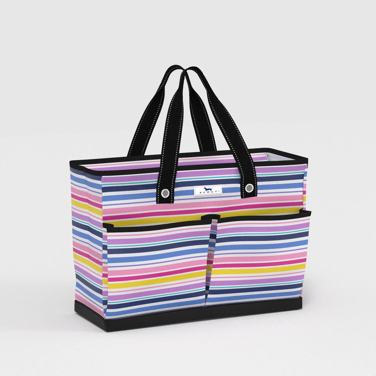 19843 Scout Bag Ben Pocket Tote Stripe A Pose