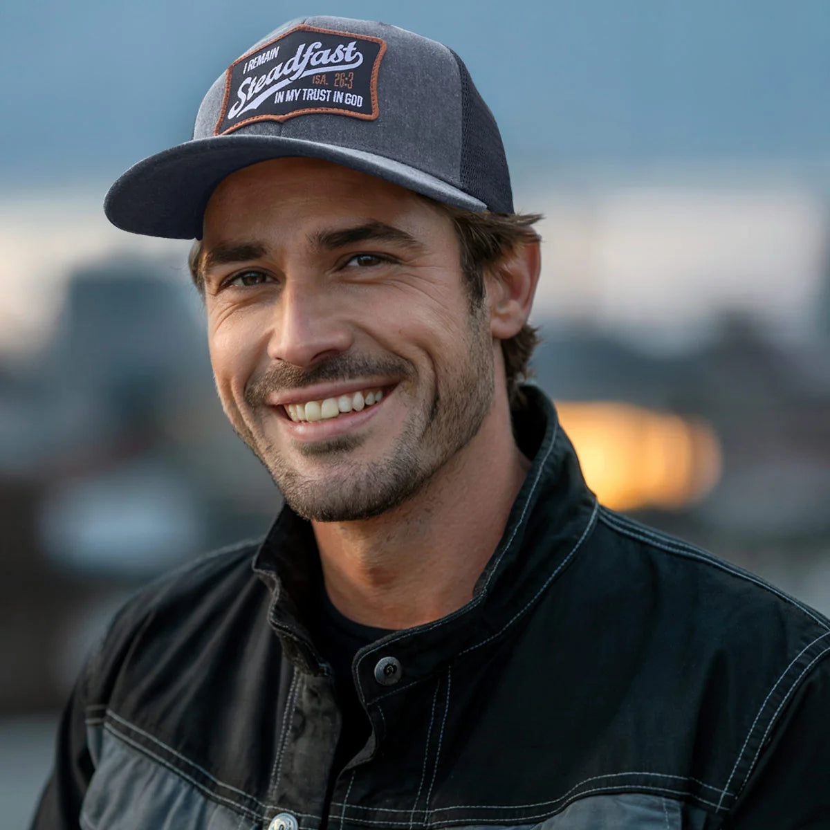 SWC5231 Kerusso Mens Cap Steadfast Grey