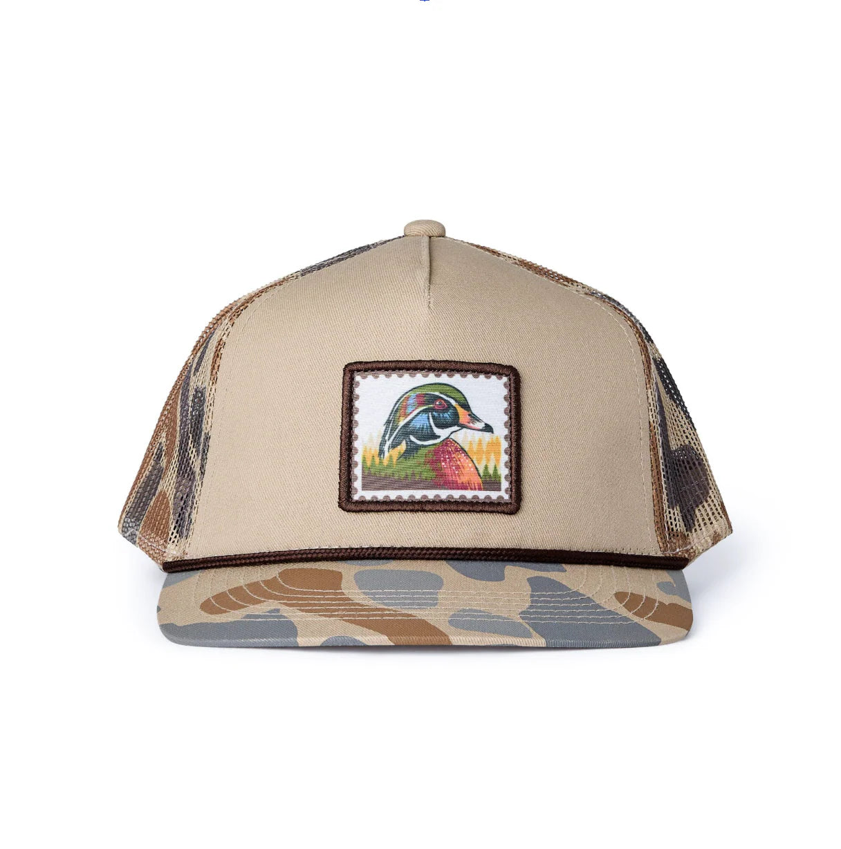YC-CDSC Youth Burlebo Cap Wood Duck Camo