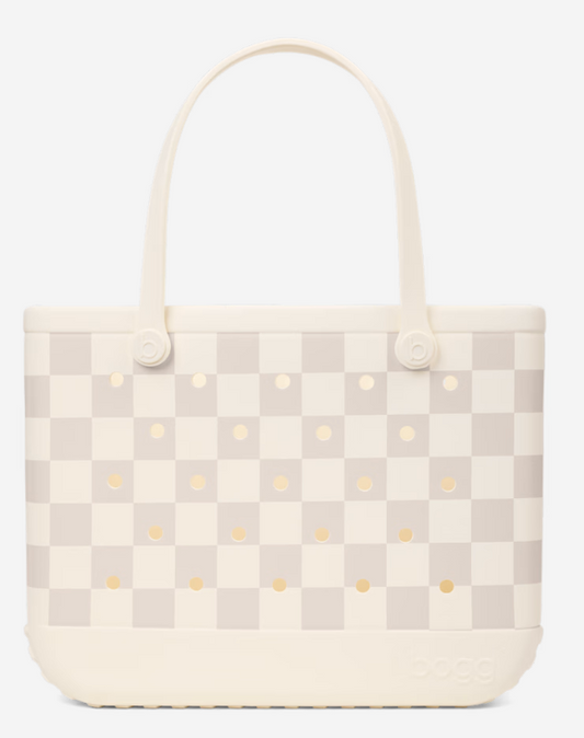 BP2010004-CCMSH-OS Original Bogg Bag Checkered Coconut/Mushroom 0