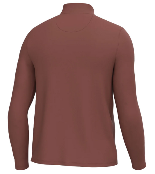 L1300039 Local Boy Bentley Quarter Zip Mahogany 0